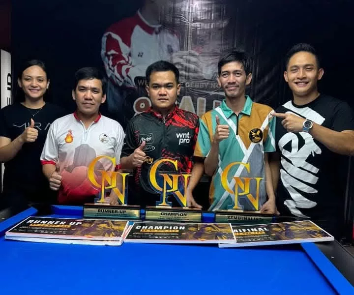 Ismail Kadir JRX Juara Turnamen 9 Ball Wedding