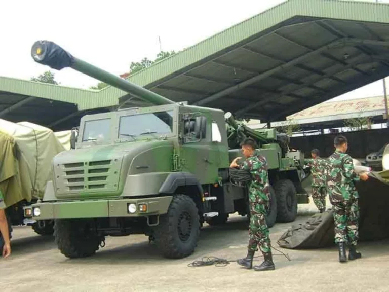 Mobilitas dan Presisi: Meriam CAESAR Andalan TNI AD Jaga Wilayah RI