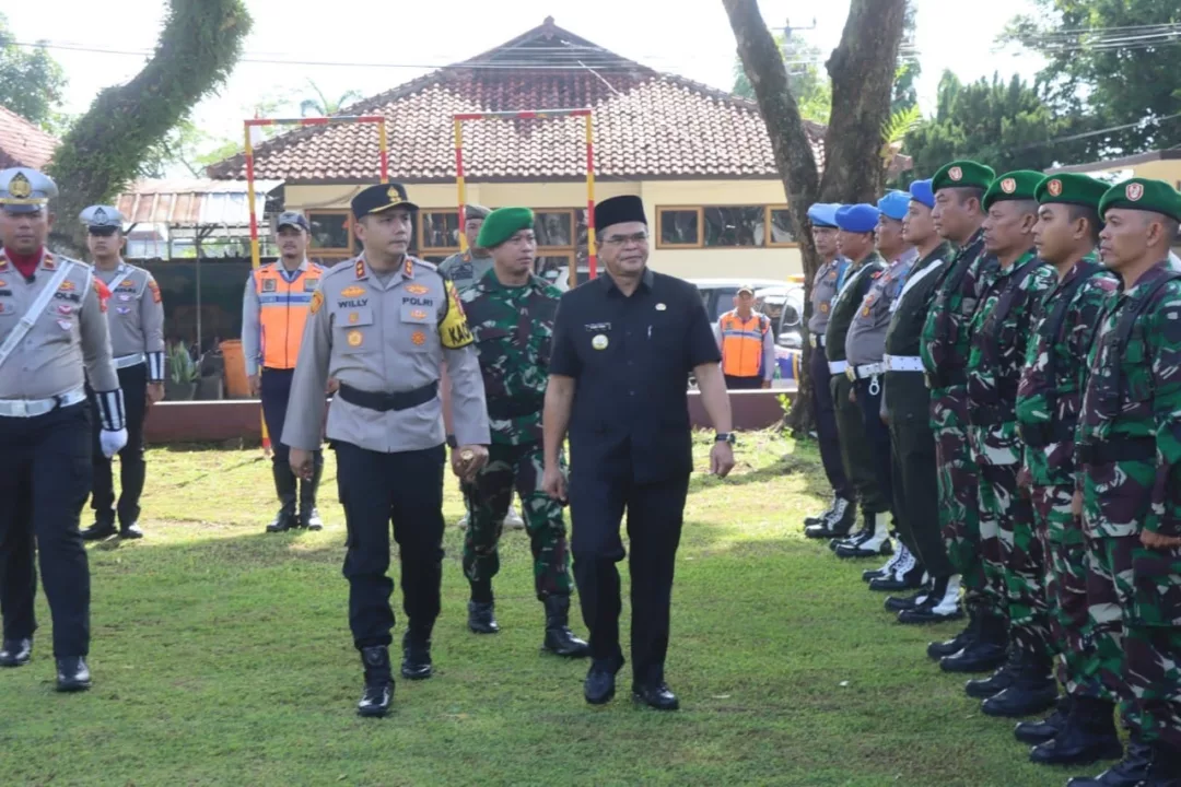 Polres Kuningan Kerahkan 800 Personel Gabungan untuk Pengamanan Nataru 2024