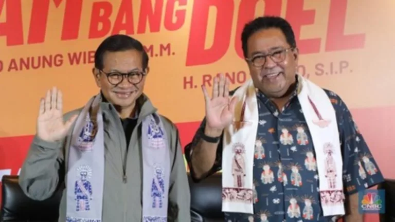 Pramono Anung-Rano Karno Unggul di Pilgub Jakarta 2024