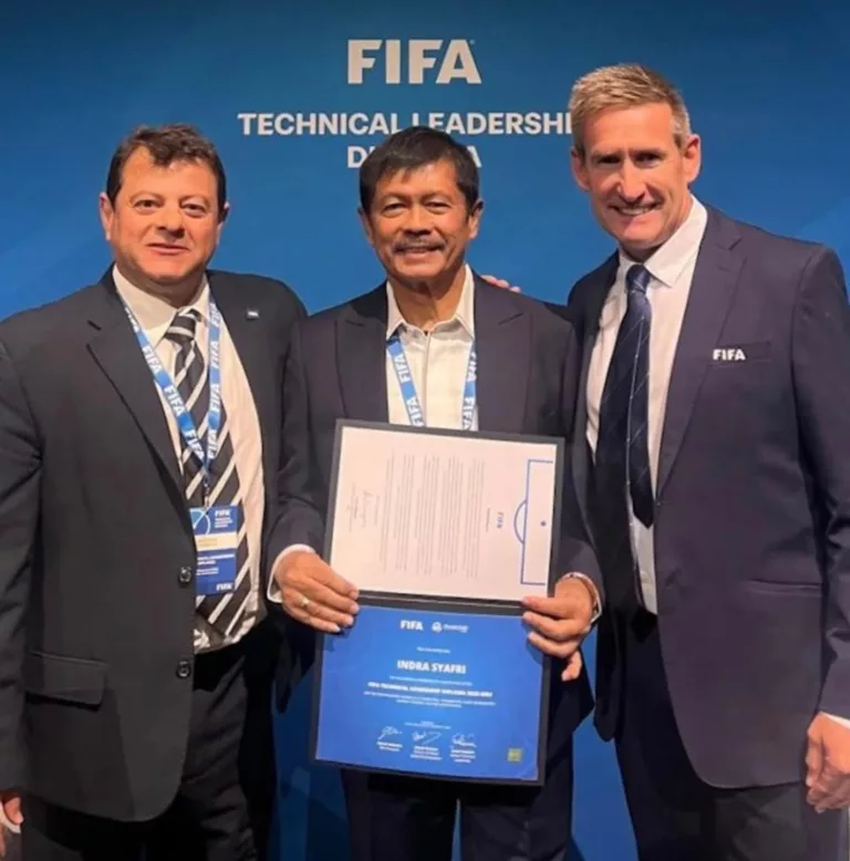 Selamat Kepada Coach Indra Sjafri yang Telah Menyelesaikan Pendidikan Technical Leadership Diploma.