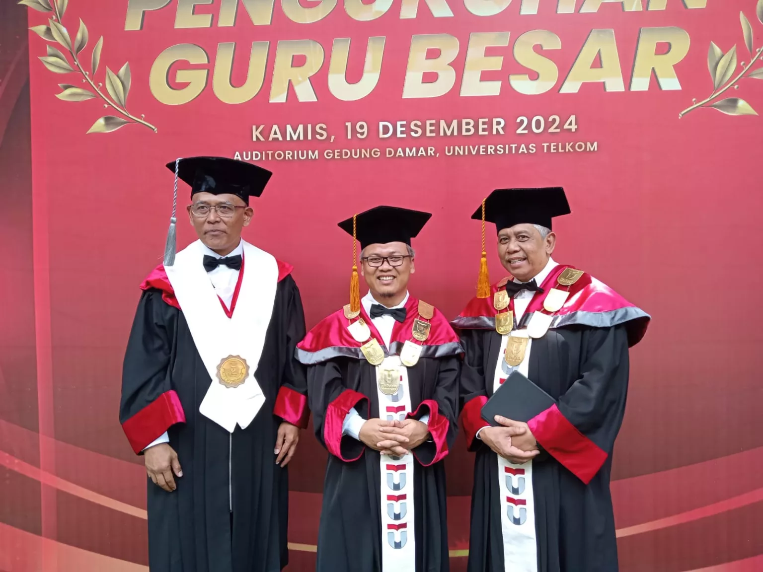 Telkom University Tambah Enam Guru Besar Baru, Fokus Digital dan AI