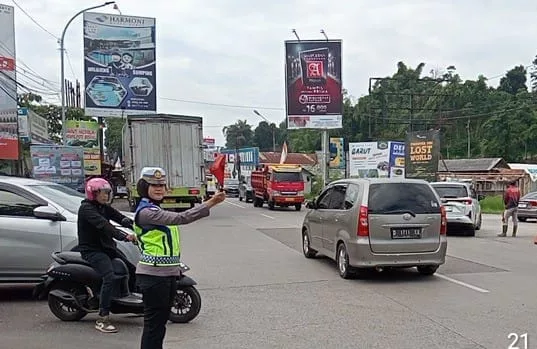 Hari Pertama Operasi Lilin Lodaya 2024, Arus Lalu Lintas di Garut Meningkat