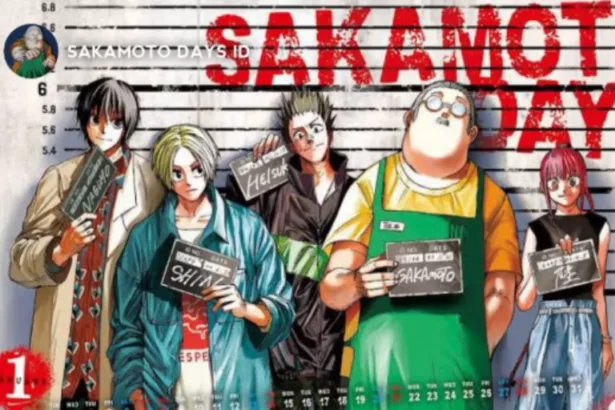 Anime Sakamoto Days sudah rilis di Netflix sejak 11 Januari 2025