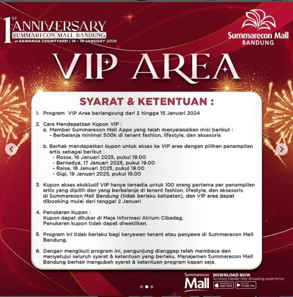 VIP Acces (IG/summareconmall.bandung)