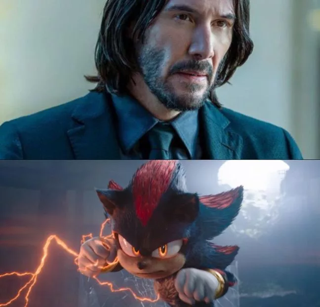 Shadow Keanu Reeves (X/@GalSonic)