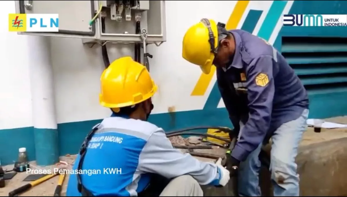 PLN UP3 Bandung Sambut Tahun Baru Imlek dengan Energize Perubahan Daya Rumah Peristirahatan Bank Indonesia