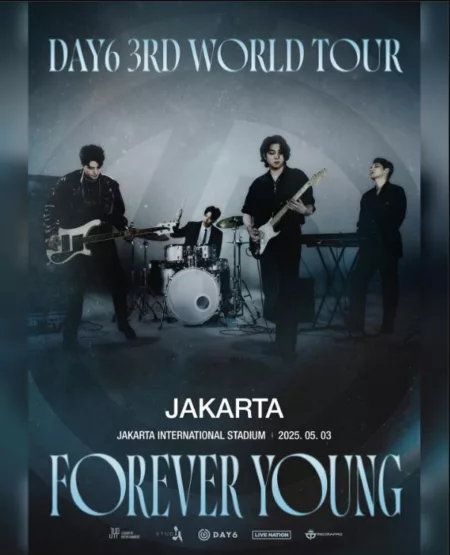 Konser Day6 (sumber: @mecimapro)