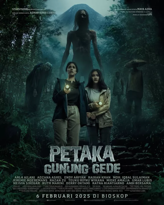 Petaka Gunung Gede mulai tayang 6 Februari 2025 di Bioskop