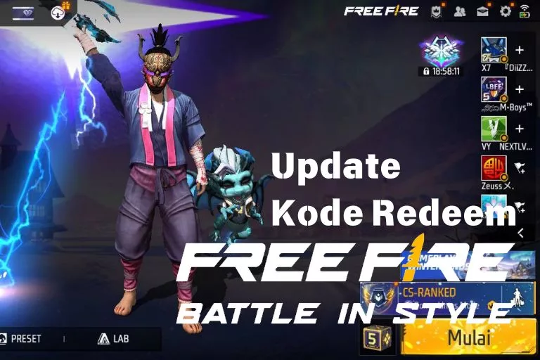 Update terbaru 20 kode redeem FF gratis hari ini 31 Januari 2025