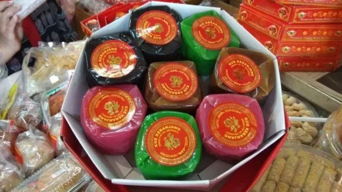 Varian kue keranjang saat perayaan imlek