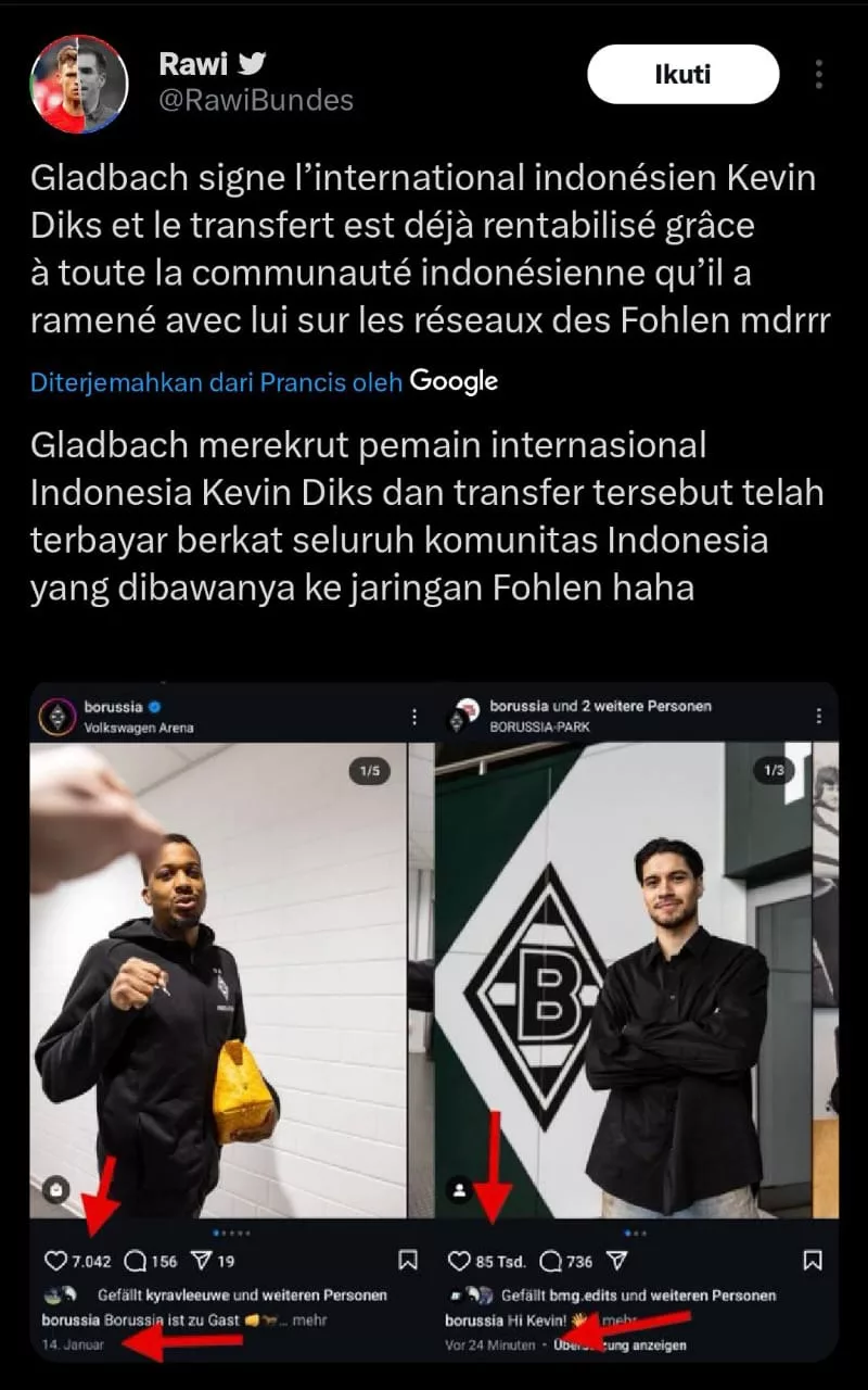 Postingan Netizen Jerman