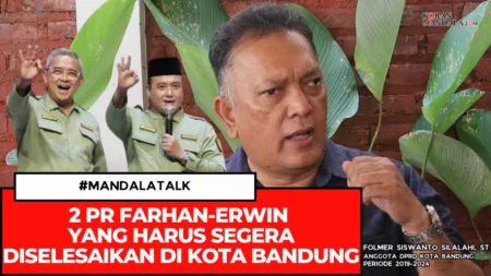 PR besar Farhan-Erwin untuk Kota Bandung