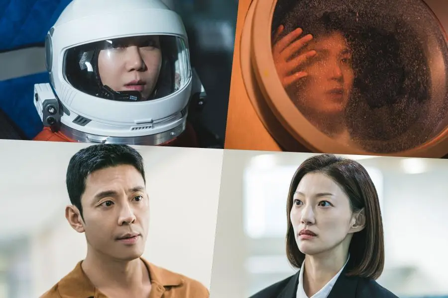 gong Ryong Tertinggal dengan rombongan astronot. (Netflix)