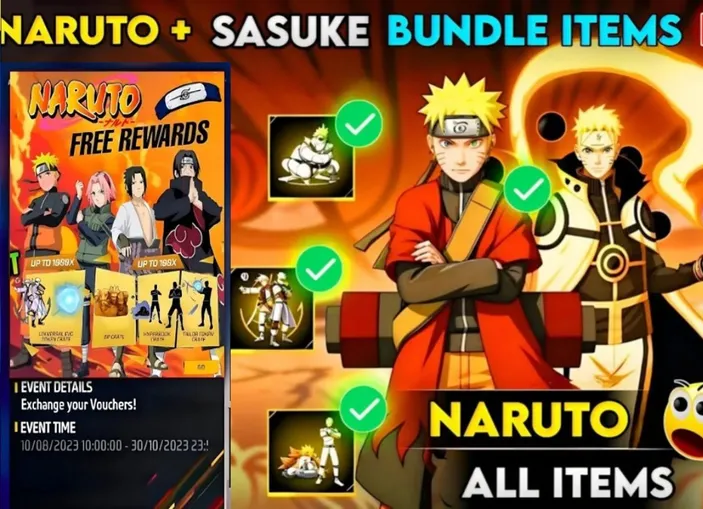 Auto Booyah, 10 Kode Redeem FF Hari Ini 26 Januari 2025, Dapatkan Banyak Diamond dan Skin Naruto Gratis