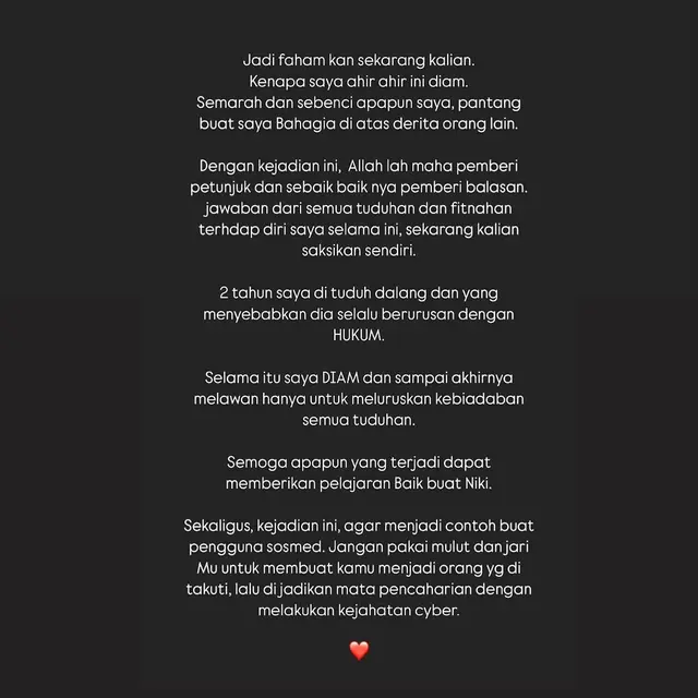 Tanggapan Fitri Salhuteru tentang Kasus Nikita Mirzani (IG/fitri_salhuteru)