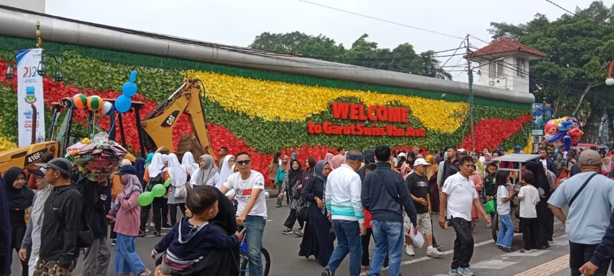 Car Free Day (CFD) rutin digelar setiap Minggu pertama dan ketiga setiap bulan di Jalan A. Yani, Garut.