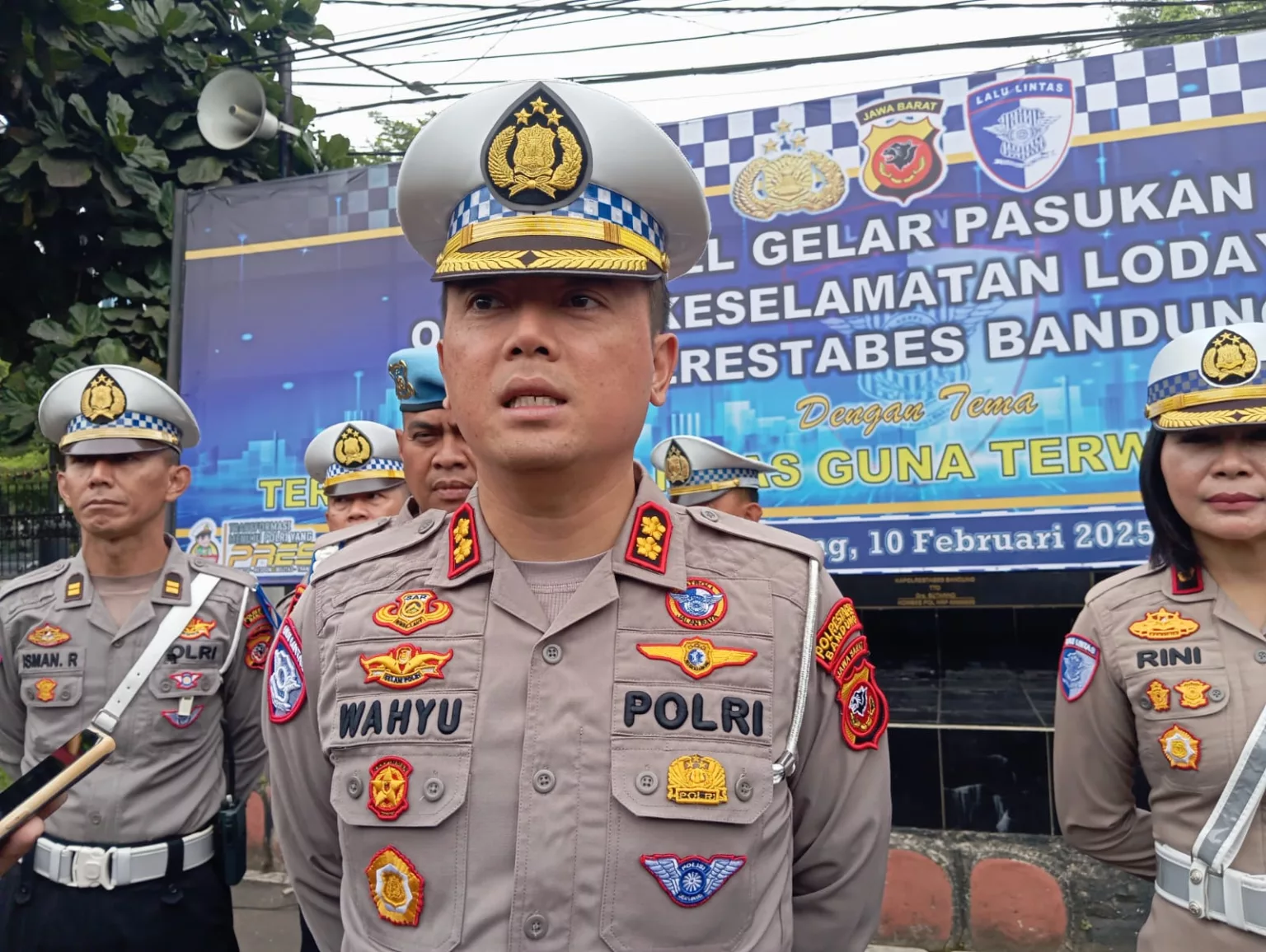 Kasatlantas Polrestabes Bandung, AKBP Wahyu Pristha