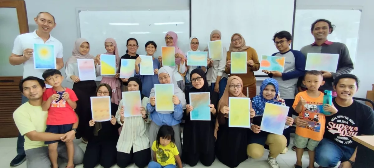 Peserta Kegiatan Art Theraphy dan Study Group Anthroposophy Bandung Raya