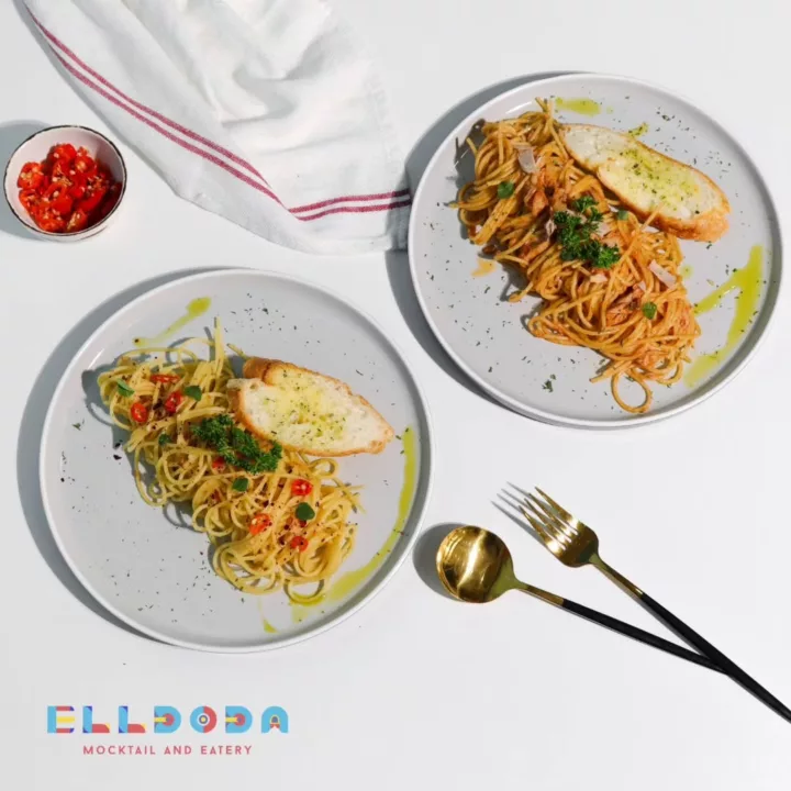 Salah satu menu makanan di Elldoda Cafe and Eatery (IG/@elldoda)