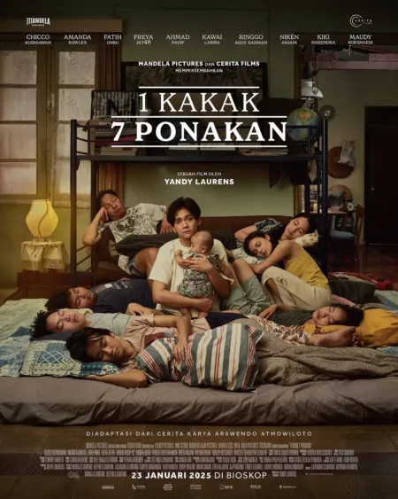 “1 Kakak 7 Ponakan” Sukses Tembus Satu Juta Penonton (@cerita_films)