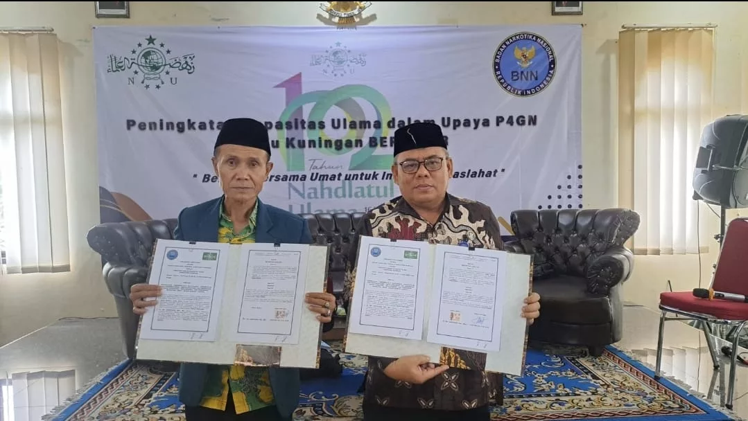 Sinergitas NU-BNNK Kampanyekan P4GN Menuju Kuningan Bebas Narkoba