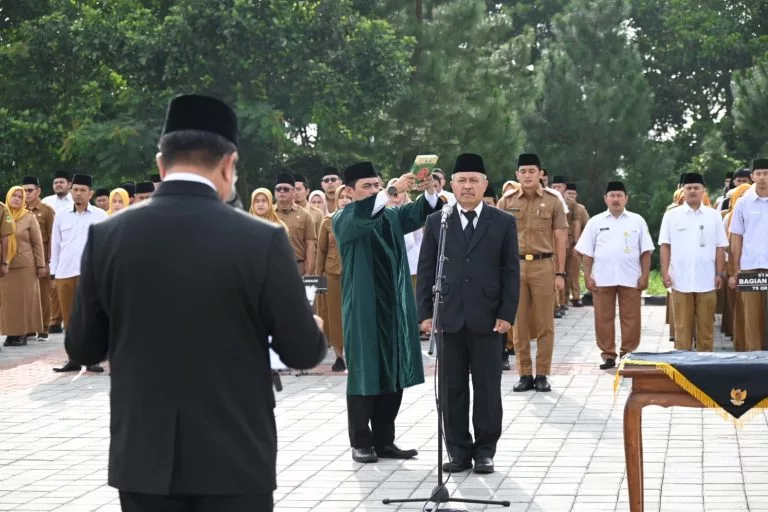 Beni Prihayatno Dilantik Sebagai Pj Sekda Kuningan, Gantikan Taufik Rohman