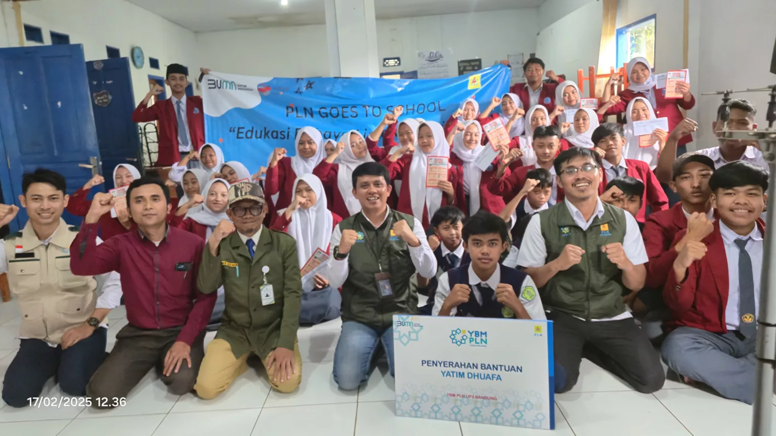 YBM PLN UP3 Bandung Goes To School ke SMP – SMA Islam Terpadu Al-Ghofar