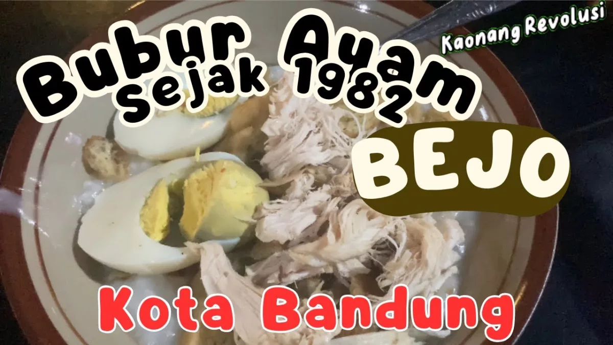 Rekomedasi 5 Bubur Legendaris di Bandung Cocok untuk Sarapan, Harga Murah Meriah!