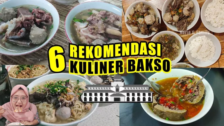 Rekomendasi 6 Bakso Paling Enak di Bandung Dijamin Bikin Nagih! Berikut Rinciannya