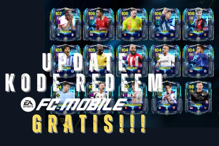 13 kode redeem FC Mobile gratis hari ini 8 Maret 2025