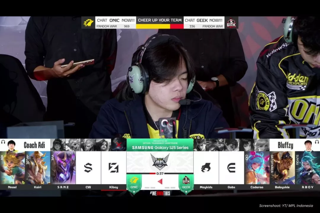 Game 2 MPL ID S15: Onic vs Geek Fam, Baloyskie Ngamuk, Kairi & Nnael Kena Comeback!