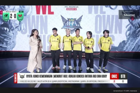 Hasil MPL ID Season 15 Week 3 Day 2: ONIC Esports Tampil Agresif dan Menaklukkan Bigetron Esports