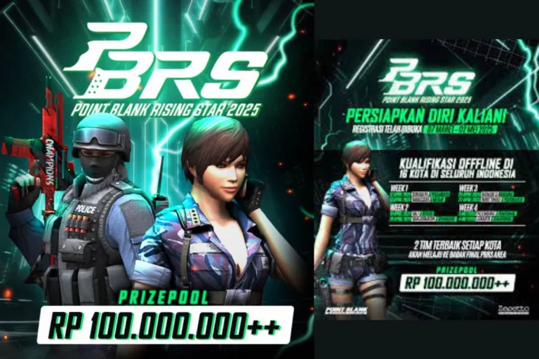 Turnamen Point Blank Rising Star 2025 Digelar di 16 Kota dengan Total Hadiah Lebih dari 100 Juta Rupiah! (@zepetto_pbindonesia)