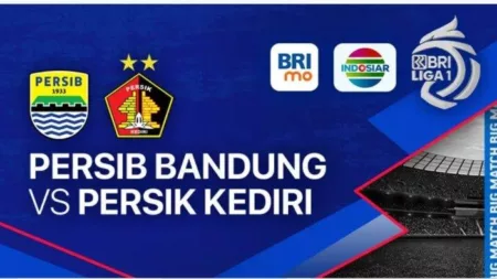 Link Live Streaming Persib Bandung vs Persik Kediri, Gratis Tinggal Tonton dan Jernih