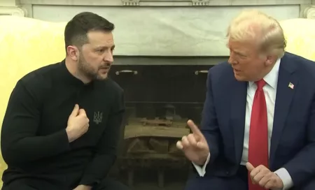 Debat Sengit Trump dan Zelensky di Gedung Putih