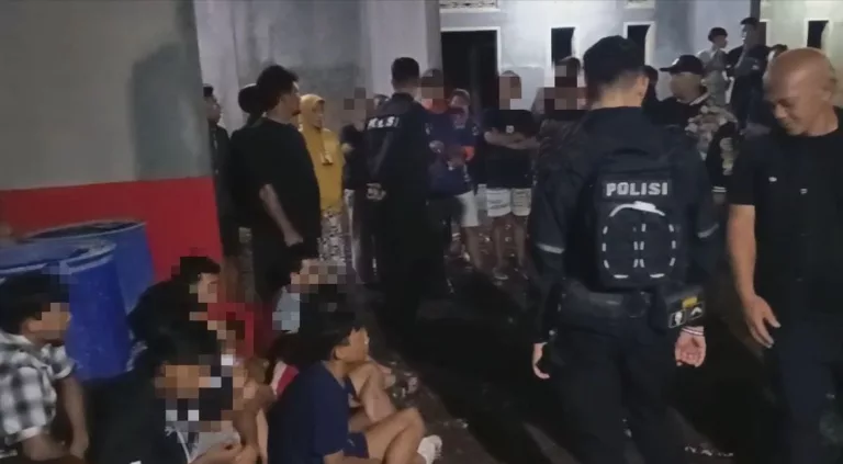 Polres Garut Amankan 8 Anak Terlibat Perang Sarung,