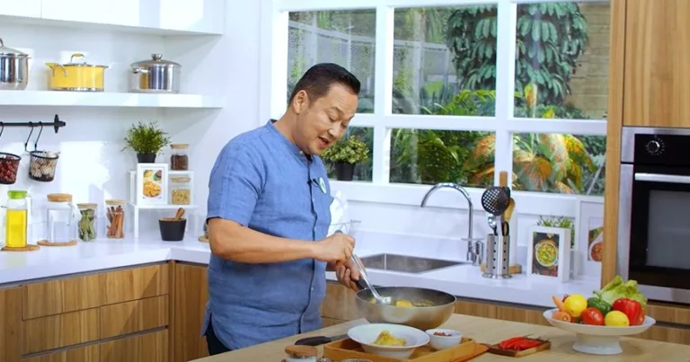 chef rudy bagikan resep ayam kari sambal kecombrang yang praktis