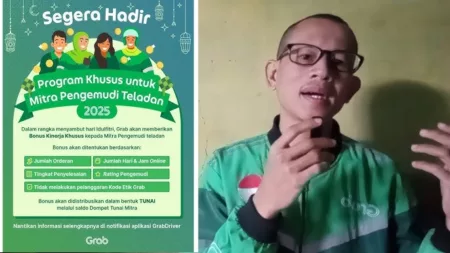 THR Ojol Grab 2025 Cair Jelang Lebaran, Driver Wajib Penuhi Kriteria Berikut ini