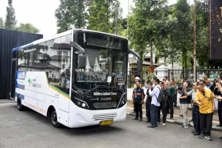 Bus Listrik Metro Jabar Trans BRT Bandung Raya, Begini Panduan Cara Naiknya