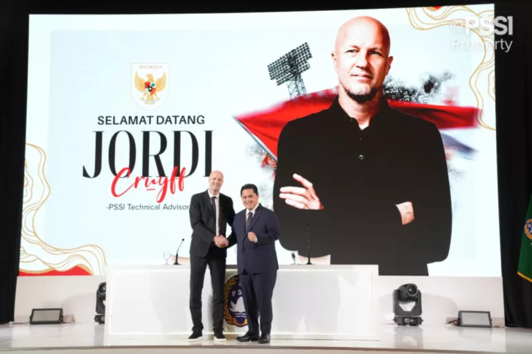 Jordi Cruyff resmi diperkenalkan PSSI sebagai Penasihat Teknis Timnas Indonesia