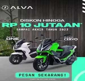 3 Merek Motor Listrik Promo Akhir Tahun, Ada Alva One dan Cervo Diskon Rp10 Jutaan