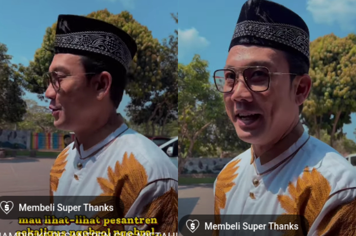 Denny Sumargo Pakai Baju Koko dan Peci Saat Bertemu Gus Miftah, Ada Apa?