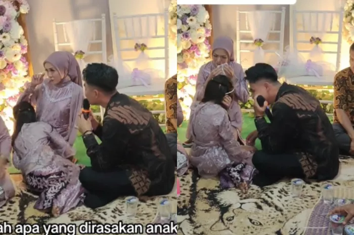 Viral, Momen Haru Seorang Anak Perempuan Dimintai Izin Calon Ayah untuk Menikahi Ibunya