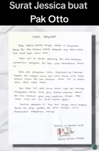 Jessica Wongso Tulis Surat dari Penjara Bantah Edi Darmawan Soal Bayaran Otto Hasibuan: Tulus Tanpa Bayaran