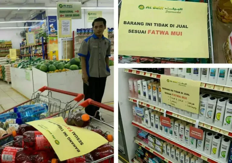 Viral Swalayan di Tanjungpinang Riau Ikuti Fatwa MUI, Boikot Produk Pro Israel