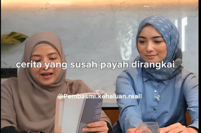 Natasha Nangis saat Baca Puisi, Netizen Duga Karena Kondisi Keluarganya