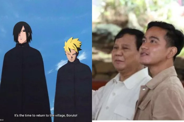 Netizen Samai Prabowo-Gibran Seperti Sasuke-Boruto, Kenapa?