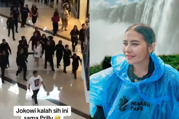 Viral, Prilly Latuconsina Dikawal Para Ajudan di Mall, Netizen: Padahal Pengunjungnya Pada Cuek