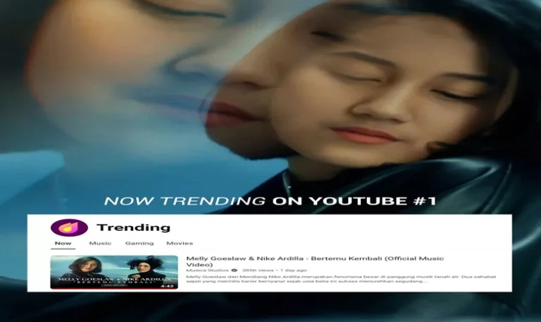 Bertemu Kembali trending 1 YouTube